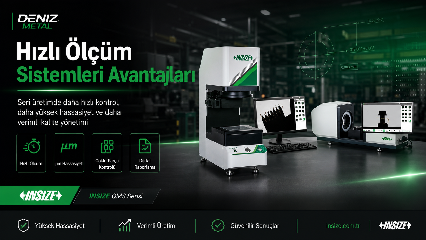 Hızlı ölçüm sistemleri avantajları
