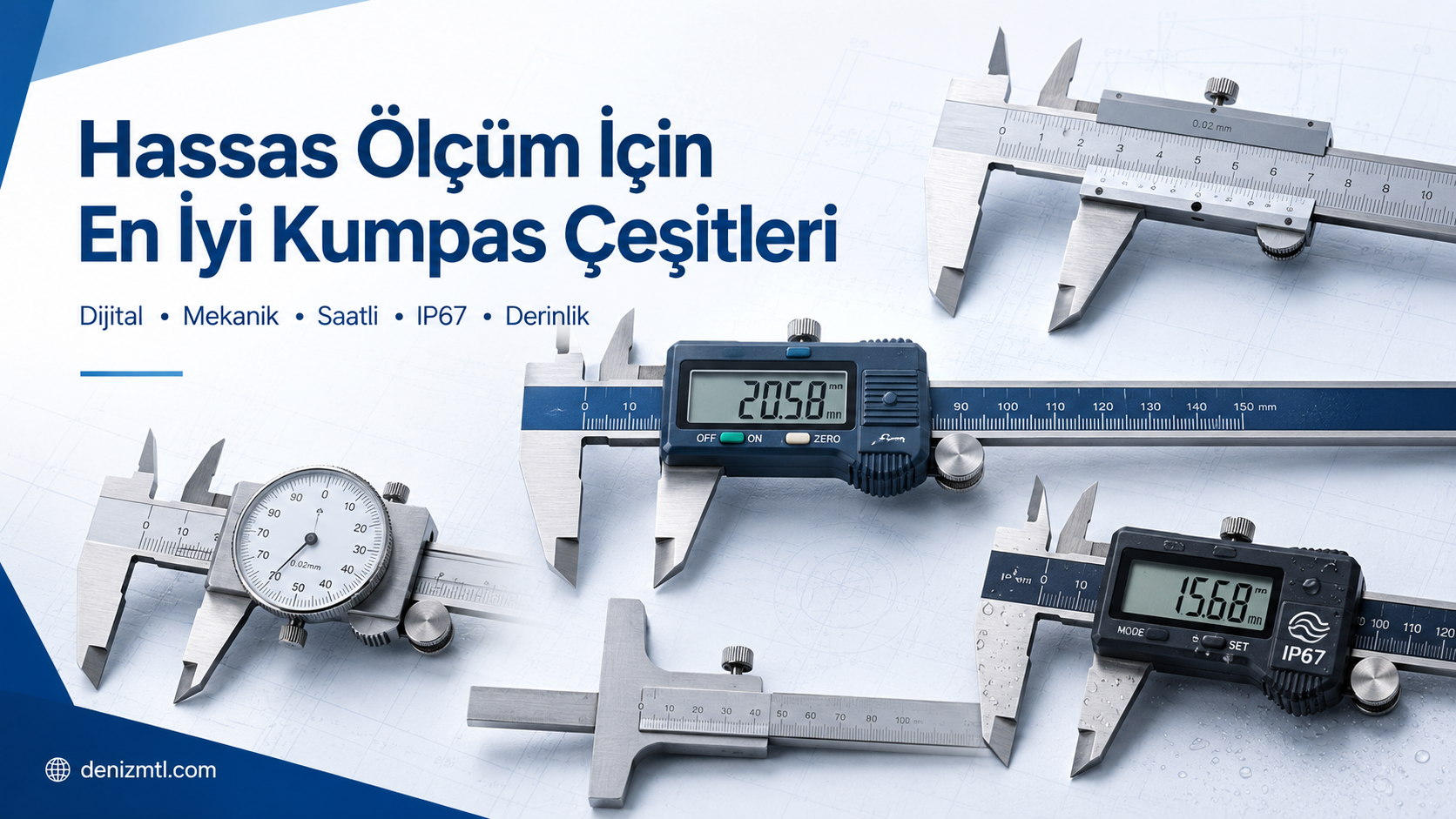 Hassas Ölçüm İçin En İyi Kumpas Çeşitleri