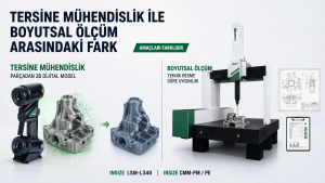 Tersine Mühendislik ile Boyutsal Ölçüm Arasındaki Fark
